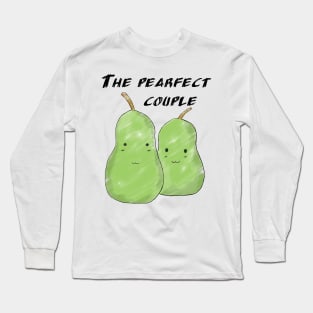 Pearfect couple Long Sleeve T-Shirt